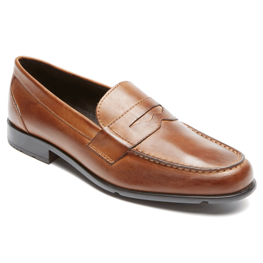 Rockport Singapore Mens Loafers - Classic Penny Brown - ZL6078341